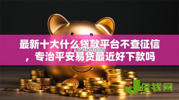 最新十大什么贷款平台不查征信，专治平安易贷最近好下款吗