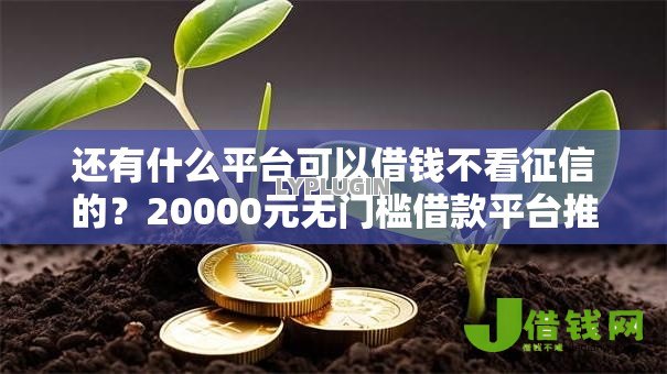 还有什么平台可以借钱不看征信的?20000元无门槛借款平台推荐,8个逾期太多能下款平台盘点 还有什么平台可以借钱不看征信的?20000元无门槛借款平台推荐,8个逾期太多能下款平台盘点