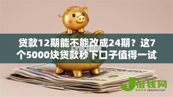 贷款12期能不能改成24期?这7个5000块贷款秒下口子值得一试 贷款12期能不能改成24期?这7个5000块贷款秒下口子值得一试