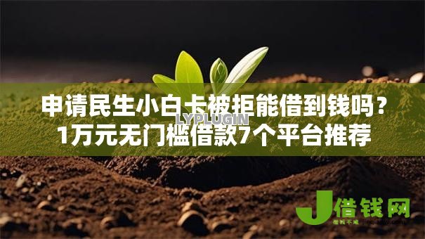 申请民生小白卡被拒能借到钱吗?1万元无门槛借款7个平台推荐 申请民生小白卡被拒能借到钱吗?1万元无门槛借款7个平台推荐