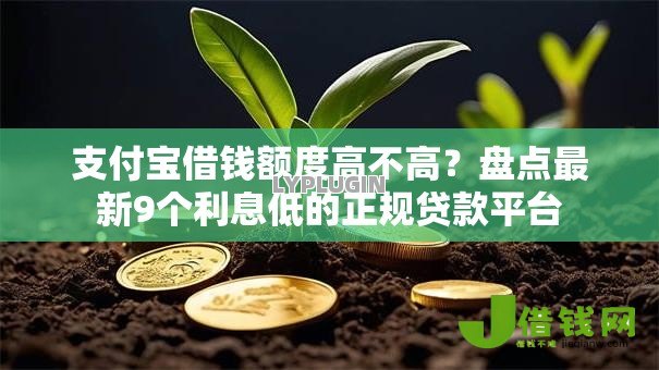 支付宝借钱额度高不高？盘点最新9个利息低的正规贷款平台