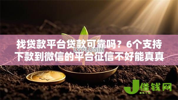 找贷款平台贷款可靠吗?6个支持下款到微信的平台征信不好能真真正正借到钱 找贷款平台贷款可靠吗?6个支持下款到微信的平台征信不好能真真正正借到钱