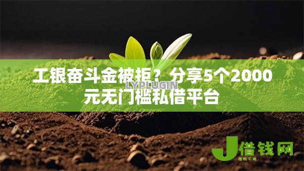 工银奋斗金被拒?分享5个2000元无门槛私借平台 工银奋斗金被拒?分享5个2000元无门槛私借平台