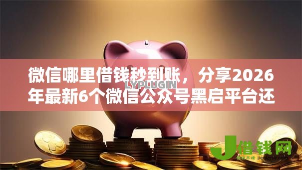 微信哪里借钱秒到账,分享2026年最新6个微信公众号黑启平台还可以贷款 微信哪里借钱秒到账,分享2026年最新6个微信公众号黑启平台还可以贷款