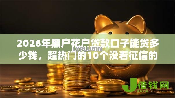 2026年黑户花户贷款口子能贷多少钱,超热门的10个没看征信的平台推荐 2026年黑户花户贷款口子能贷多少钱,超热门的10个没看征信的平台推荐