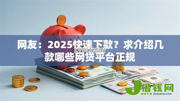 网友:2025快速下款?求介绍几款哪些网贷平台正规 网友:2025快速下款?求介绍几款哪些网贷平台正规