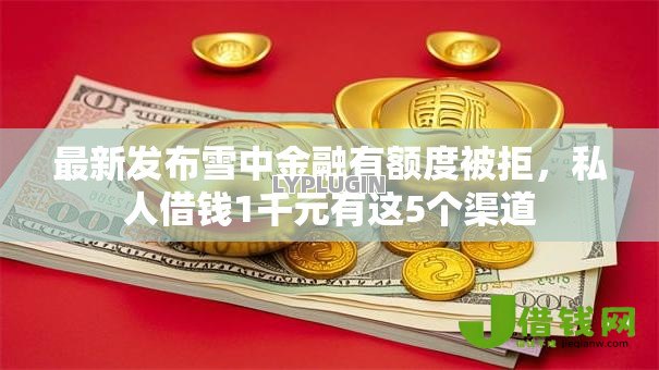 最新发布雪中金融有额度被拒,私人借钱1千元有这5个渠道 最新发布雪中金融有额度被拒,私人借钱1千元有这5个渠道