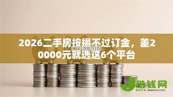 2026二手房按揭不过订金,差20000元就选这6个平台 2026二手房按揭不过订金,差20000元就选这6个平台
