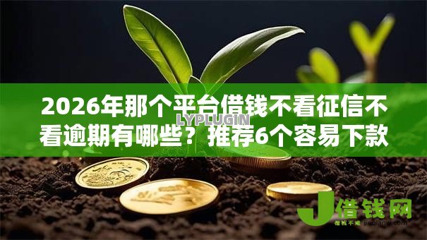2026年那个平台借钱不看征信不看逾期有哪些？推荐6个容易下款的平台
