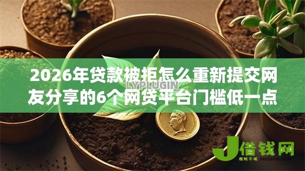 2026年贷款被拒怎么重新提交网友分享的6个网贷平台门槛低一点的app我觉得不错! 2026年贷款被拒怎么重新提交网友分享的6个网贷平台门槛低一点的app我觉得不错!