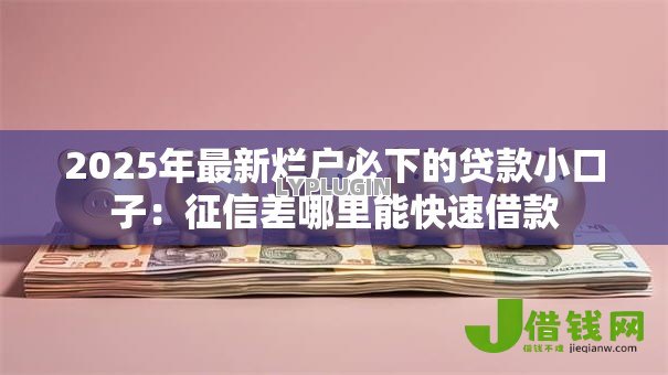 2025年最新烂户必下的贷款小口子:征信差哪里能快速借款 2025年最新烂户必下的贷款小口子:征信差哪里能快速借款