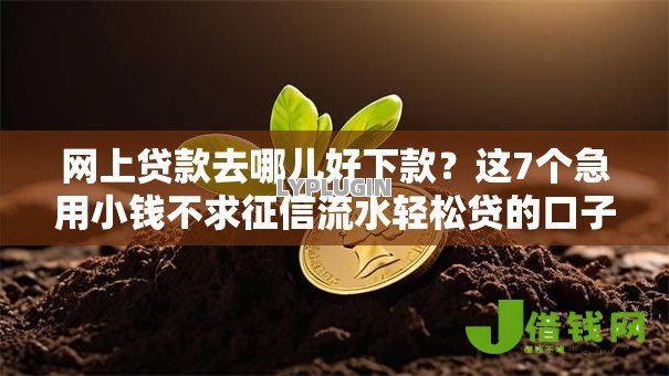 网上贷款去哪儿好下款?这7个急用小钱不求征信流水轻松贷的口子值得一试 网上贷款去哪儿好下款?这7个急用小钱不求征信流水轻松贷的口子值得一试
