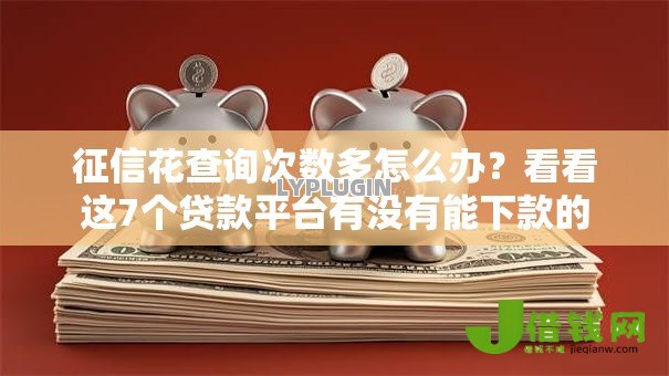 征信花查询次数多怎么办？看看这7个贷款平台有没有能下款的