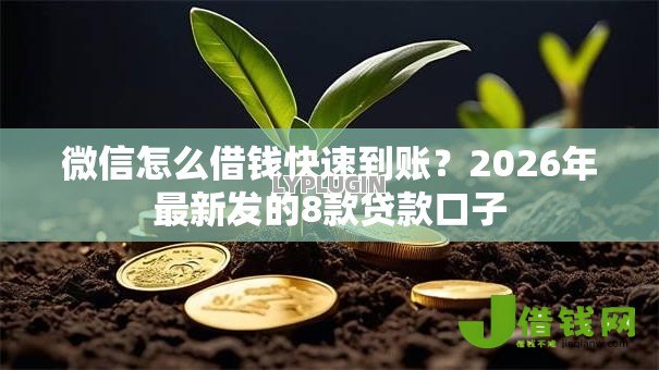 微信怎么借钱快速到账?2026年最新发的8款贷款口子 微信怎么借钱快速到账?2026年最新发的8款贷款口子