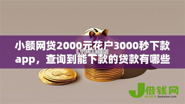 小额网贷2000元花户3000秒下款app,查询到能下款的贷款有哪些平台的5个平台介绍 小额网贷2000元花户3000秒下款app,查询到能下款的贷款有哪些平台的5个平台介绍