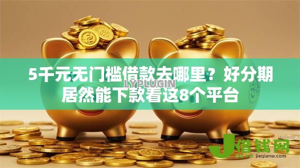 5千元无门槛借款去哪里？好分期居然能下款看这8个平台