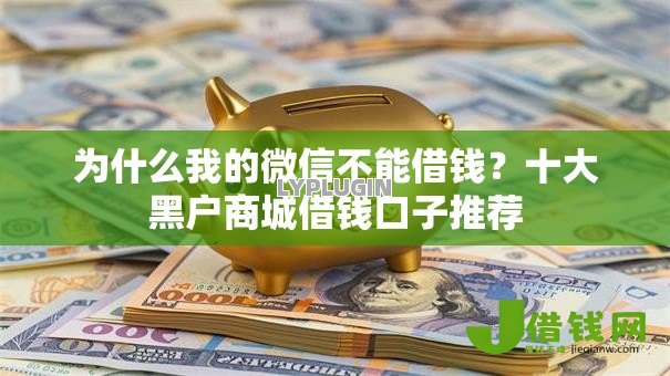 为什么我的微信不能借钱？十大黑户商城借钱口子推荐