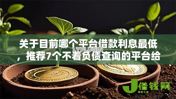 关于目前哪个平台借款利息最低,推荐7个不看负债查询的平台给你 关于目前哪个平台借款利息最低,推荐7个不看负债查询的平台给你