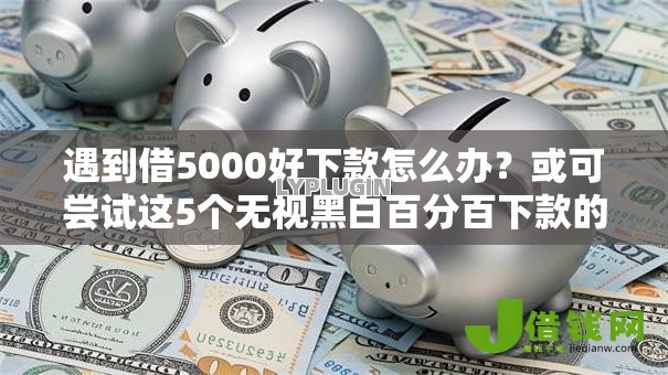 遇到借5000好下款怎么办？或可尝试这5个无视黑白百分百下款的借款平台