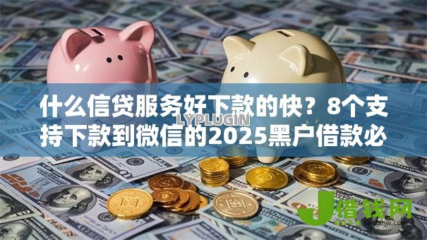 什么信贷服务好下款的快？8个支持下款到微信的2025黑户借款必下大额口子