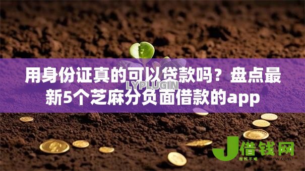 用身份证真的可以贷款吗?盘点最新5个芝麻分负面借款的app 用身份证真的可以贷款吗?盘点最新5个芝麻分负面借款的app