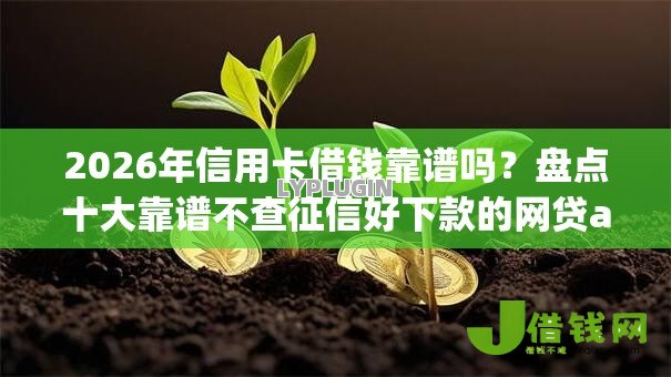 2026年信用卡借钱靠谱吗？盘点十大靠谱不查征信好下款的网贷app