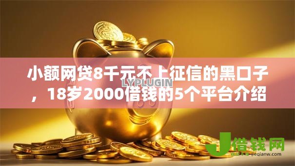 小额网贷8千元不上征信的黑口子,18岁2000借钱的5个平台介绍 小额网贷8千元不上征信的黑口子,18岁2000借钱的5个平台介绍