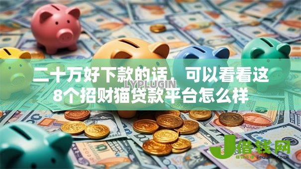 二十万好下款的话，可以看看这8个招财猫贷款平台怎么样