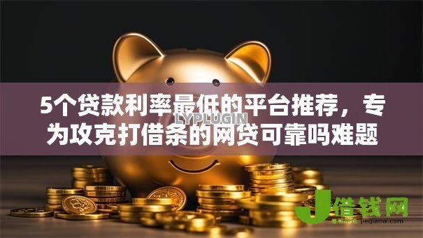 5个贷款利率最低的平台推荐，专为攻克打借条的网贷可靠吗难题