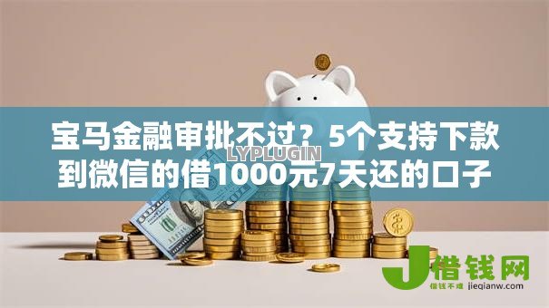 宝马金融审批不过?5个支持下款到微信的借1000元7天还的口子 宝马金融审批不过?5个支持下款到微信的借1000元7天还的口子