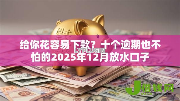 给你花容易下款？十个逾期也不怕的2025年12月放水口子