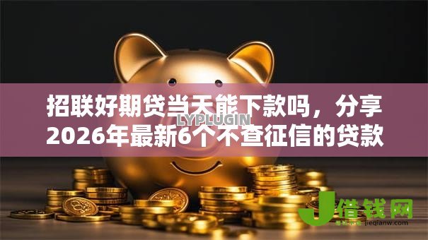招联好期贷当天能下款吗,分享2026年最新6个不查征信的贷款软件 招联好期贷当天能下款吗,分享2026年最新6个不查征信的贷款软件