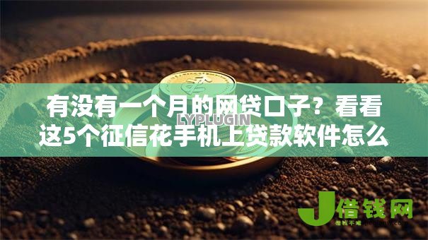 有没有一个月的网贷口子?看看这5个征信花手机上贷款软件怎么样 有没有一个月的网贷口子?看看这5个征信花手机上贷款软件怎么样
