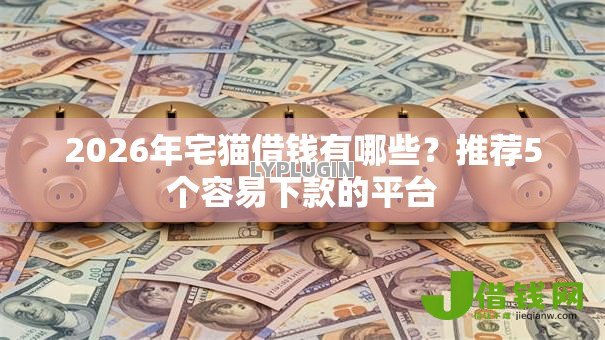 2026年宅猫借钱有哪些?推荐5个容易下款的平台 2026年宅猫借钱有哪些?推荐5个容易下款的平台