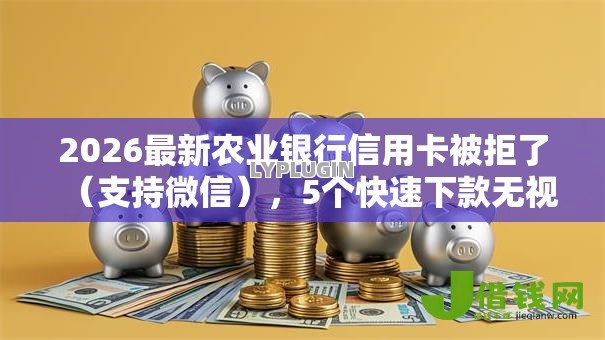 2026最新农业银行信用卡被拒了(支持微信),5个快速下款无视征信的软件无私分享 2026最新农业银行信用卡被拒了(支持微信),5个快速下款无视征信的软件无私分享