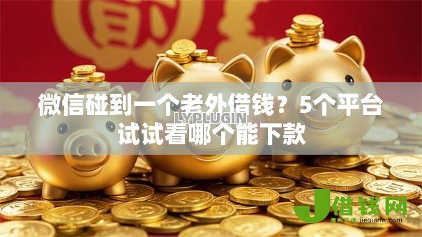 微信碰到一个老外借钱？5个平台试试看哪个能下款