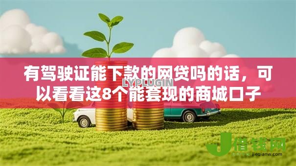 有驾驶证能下款的网贷吗的话，可以看看这8个能套现的商城口子