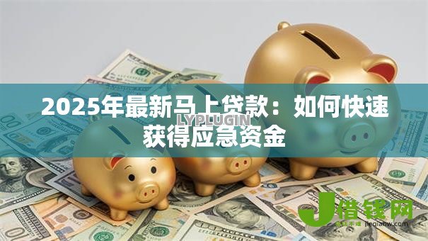 2025年最新马上贷款:如何快速获得应急资金 2025年最新马上贷款:如何快速获得应急资金
