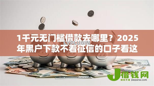 1千元无门槛借款去哪里？2025年黑户下款不看征信的口子看这5个平台