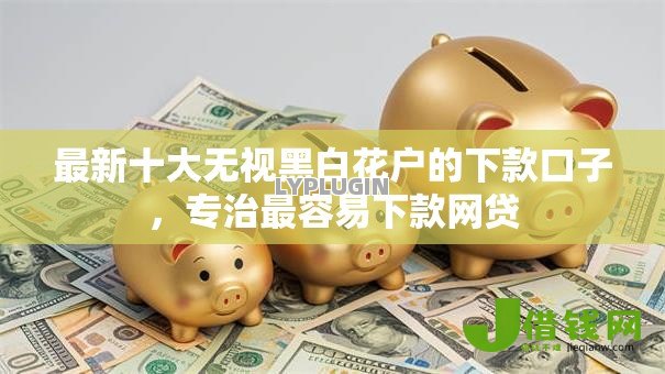 最新十大无视黑白花户的下款口子，专治最容易下款网贷