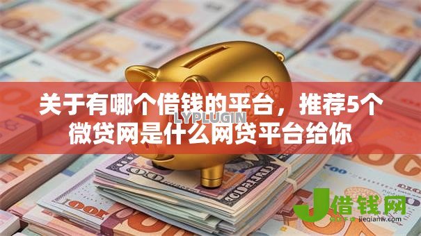 关于有哪个借钱的平台，推荐5个微贷网是什么网贷平台给你