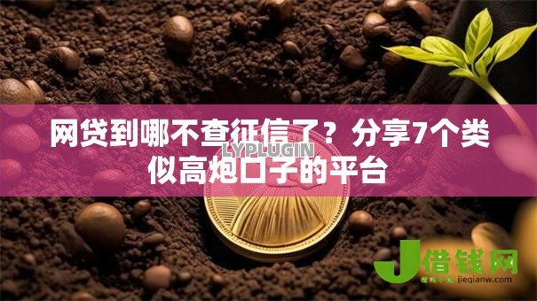 网贷到哪不查征信了?分享7个类似高炮口子的平台 网贷到哪不查征信了?分享7个类似高炮口子的平台