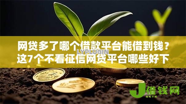 网贷多了哪个借款平台能借到钱？这7个不看征信网贷平台哪些好下款值得一试