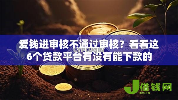 爱钱进审核不通过审核？看看这6个贷款平台有没有能下款的