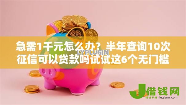 急需1千元怎么办?半年查询10次征信可以贷款吗试试这6个无门槛平台 急需1千元怎么办?半年查询10次征信可以贷款吗试试这6个无门槛平台