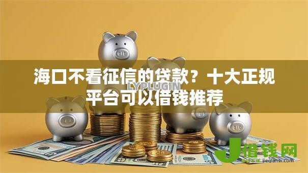 海口不看征信的贷款？十大正规平台可以借钱推荐