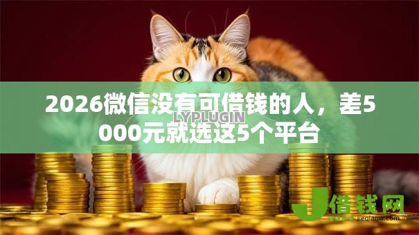 2026微信没有可借钱的人,差5000元就选这5个平台 2026微信没有可借钱的人,差5000元就选这5个平台