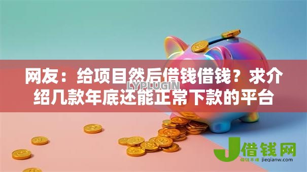 网友:给项目然后借钱借钱?求介绍几款年底还能正常下款的平台 网友:给项目然后借钱借钱?求介绍几款年底还能正常下款的平台