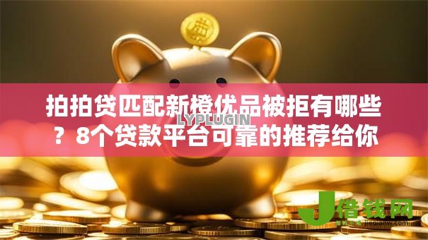 拍拍贷匹配新橙优品被拒有哪些？8个贷款平台可靠的推荐给你