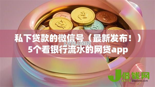 私下贷款的微信号（最新发布！）5个看银行流水的网贷app